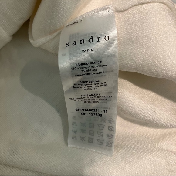 Sandro Stars Embellished Oversized Cardigan - Picture 16 of 17